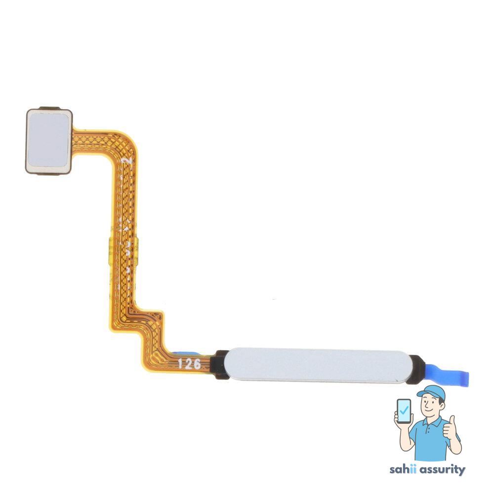 Fingerprint Sensor with Flex Cable for Xiaomi Redmi 10 Prime White thumbnail